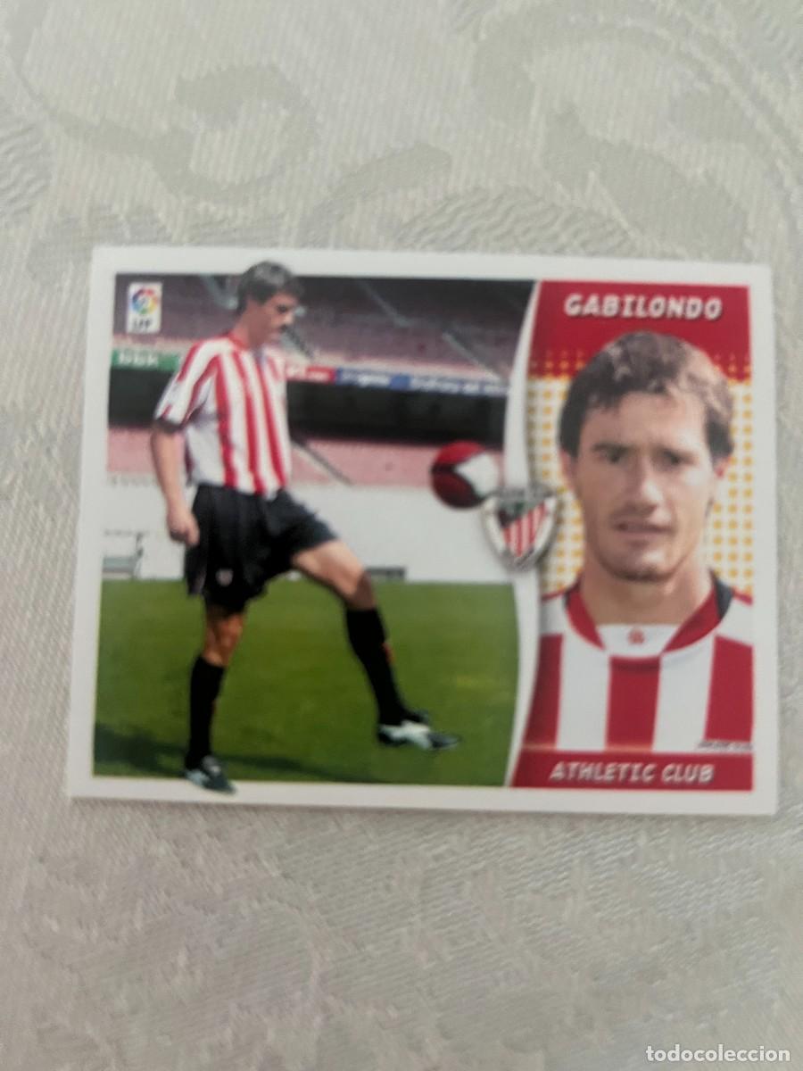 Cromos de f&uacute;tbol: GABILONDO ATHLETIC CLUB DE BILBAO FICHAJE 5 SIN PEGAR LIGA ESTE 2006 2007