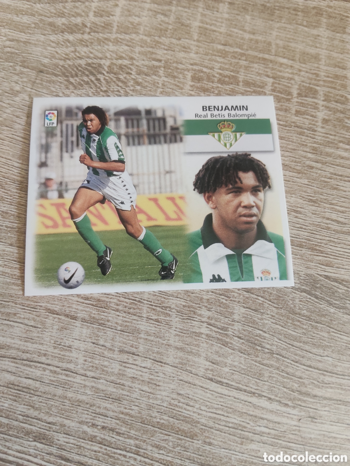 Cromos de f&uacute;tbol: Benjam&iacute;n Real Betis liga 1999 2000 99 00 ediciones este
