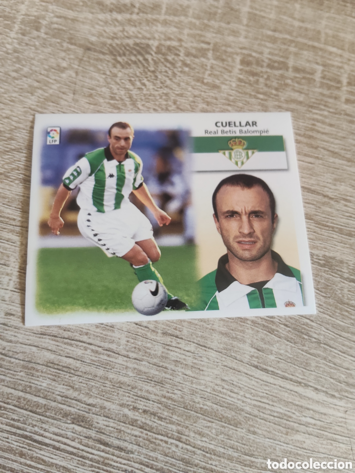 Cromos de f&uacute;tbol: Cu&eacute;llar Real Betis liga 1999 2000 99 00 ediciones este