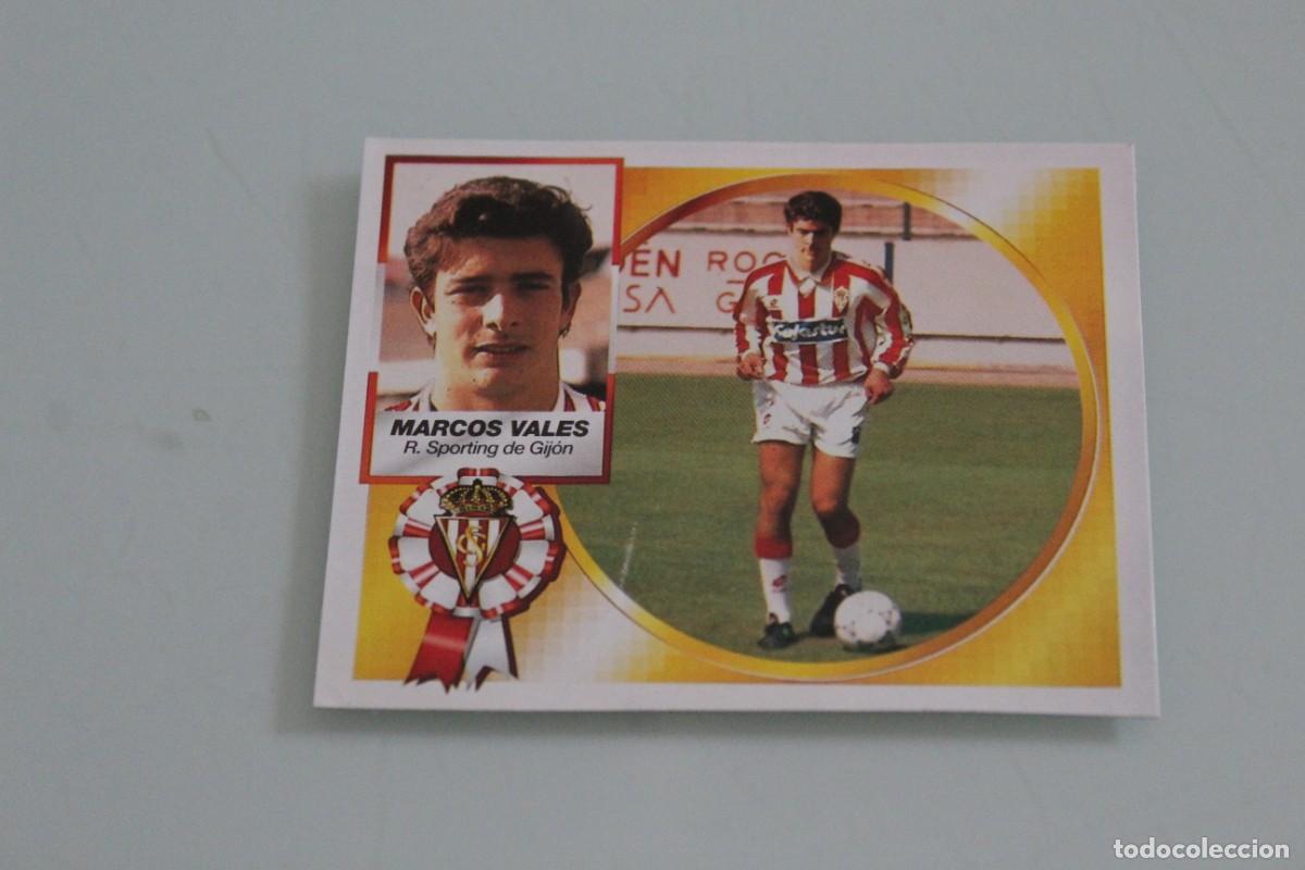 Cromos de f&uacute;tbol: ESTE 94 95 MARCOS VALES COLOCA RECUPERADO DE &Aacute;LBUM