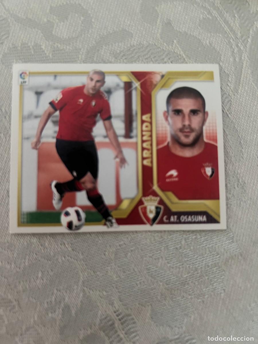 Cromos de f&uacute;tbol: ARANDA OSASUNA SIN PEGAR ALBUM ESTE LIGA 2011 - 2012