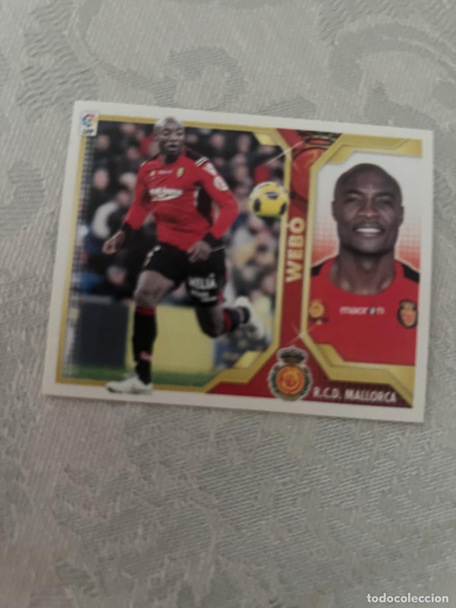 Cromos de f&uacute;tbol: WEB&Oacute; 16A RCD MALLORCA SIN PEGAR ALBUM ESTE LIGA 2011 - 2012