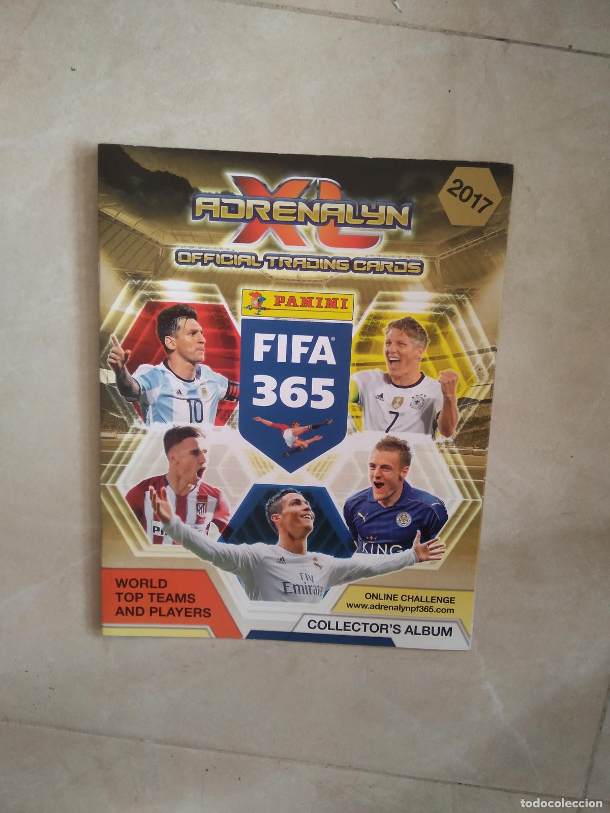 Cromos de f&uacute;tbol: GUIA ALBUM COLECCIONISTA CROMO FUTBOL PANINI ADRENALYN 2017 MESSI CRISTIANO RONALDO VARDY GRIEZMANN?
