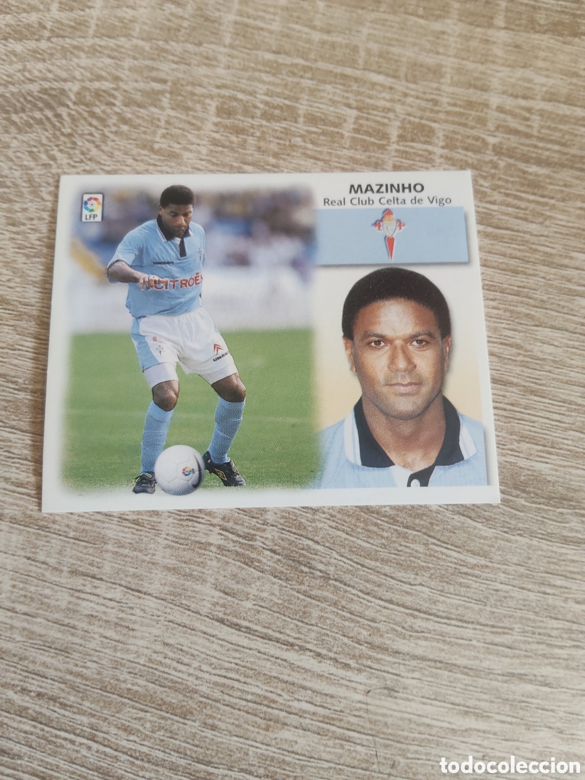 Fu&szlig;ball-Sticker: Mazinho Celta de Vigo liga 1999 2000 99 00 ediciones este