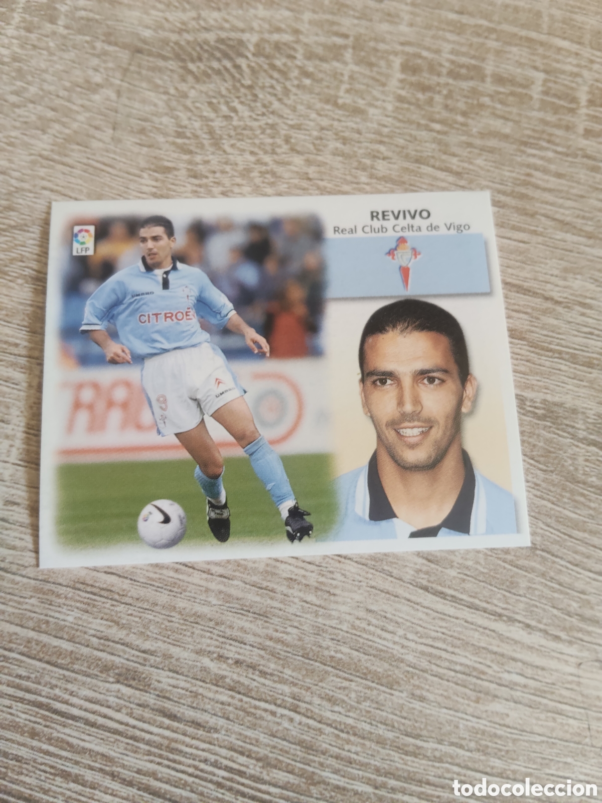 Fu&szlig;ball-Sticker: Revivo Celta de Vigo liga 1999 2000 99 00 ediciones este