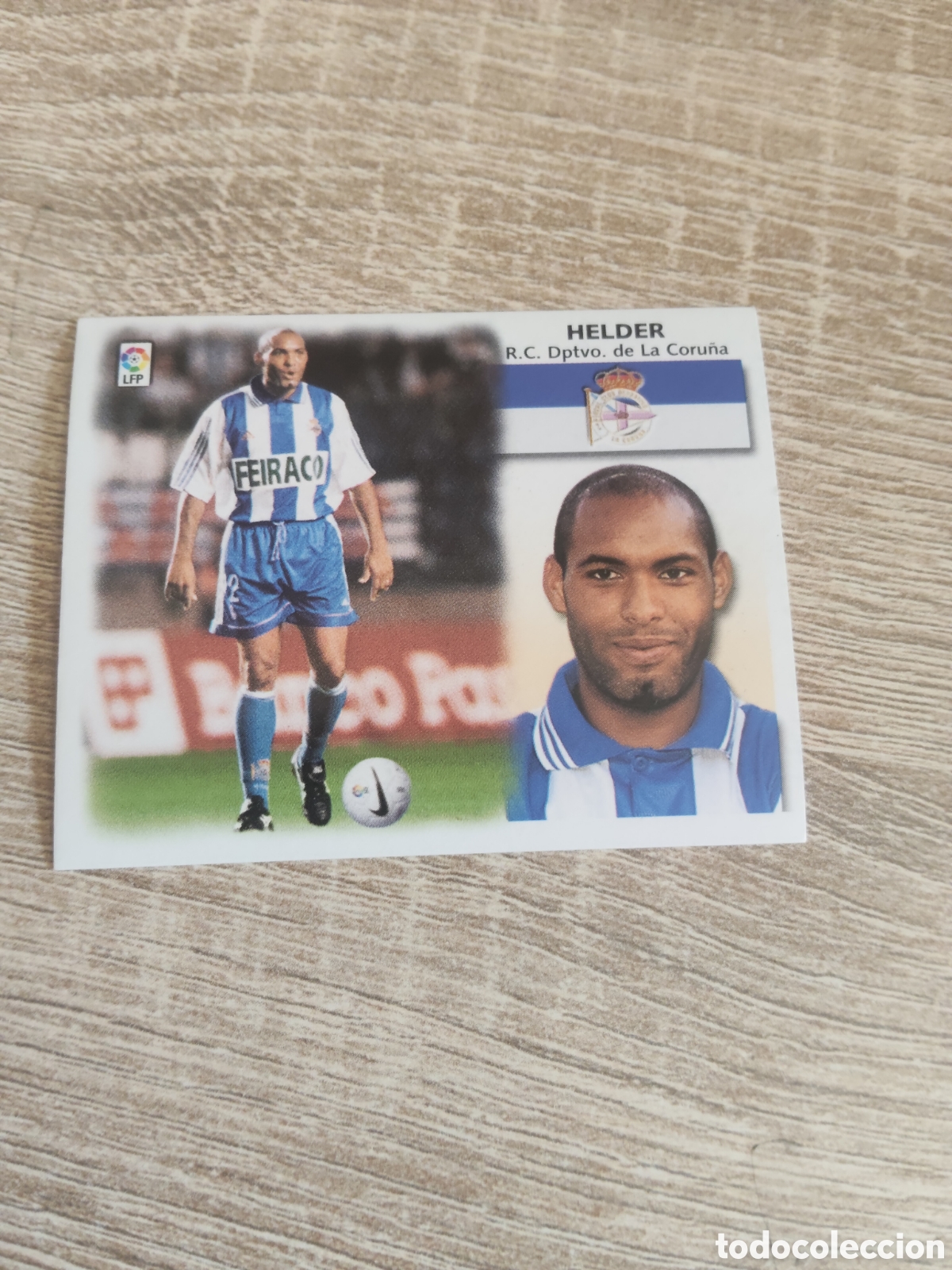 Cromos de f&uacute;tbol: Helder Deportivo de la Coru&ntilde;a liga 1999 2000 99 00 ediciones este