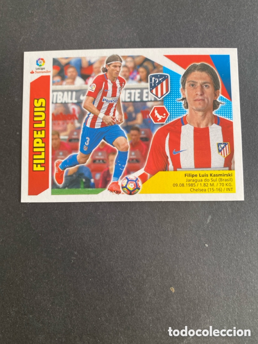 Cromos de f&uacute;tbol: Cromo liga 17/18 Atl&eacute;tico de Madrid N* 7A