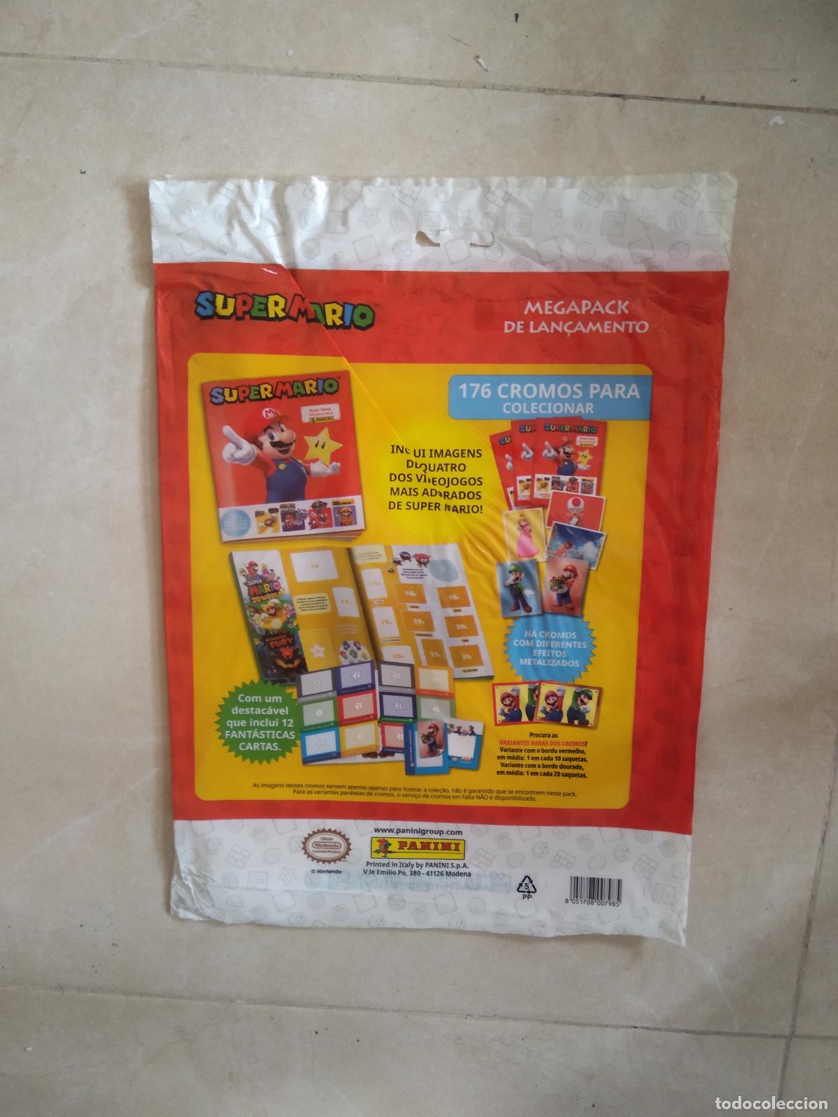 Cromos de f&uacute;tbol: BOLSA PARA ALBUM CROMO PANINI SUPER MARIO
