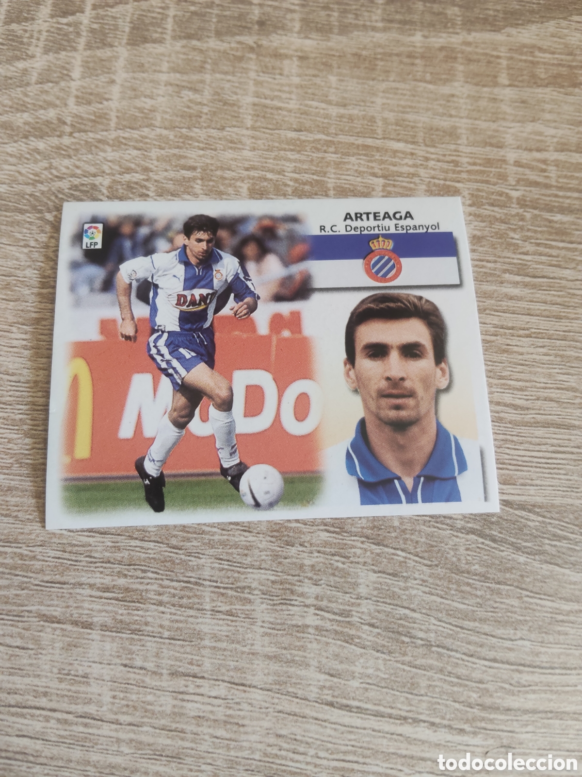 Cromos de f&uacute;tbol: Arteaga Espanyol liga 1999 2000 99 00 ediciones este