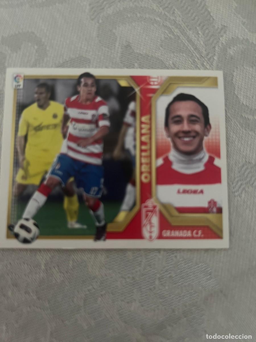 Cromos de f&uacute;tbol: ORELLANA BAJA 14 SIN PEGAR ALBUM ESTE LIGA 2011 - 2012