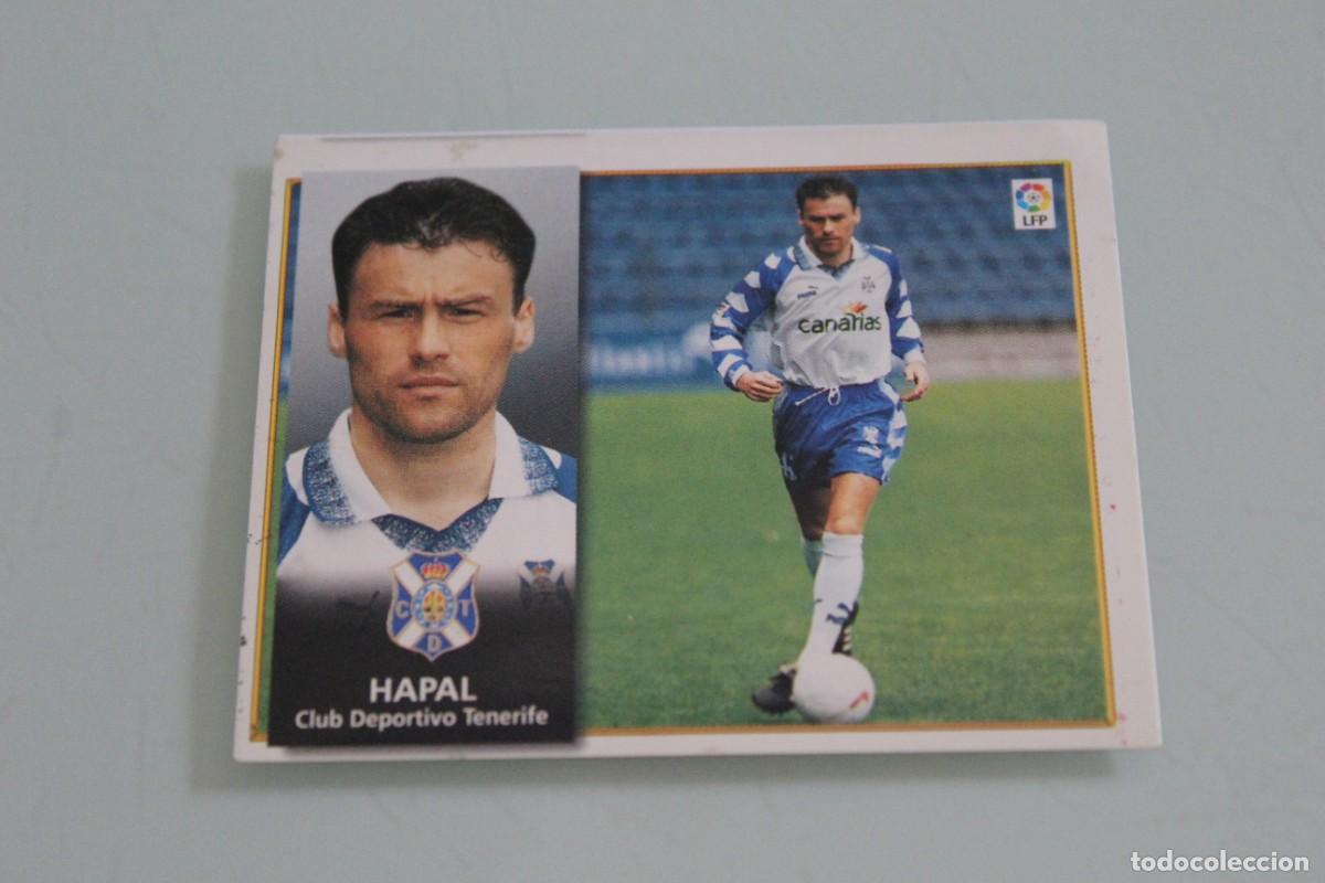 Cromos de f&uacute;tbol: ESTE 98 99 HAPAL COLOCA ERROR DE CORTE RECUPERADO DE &Aacute;LBUM