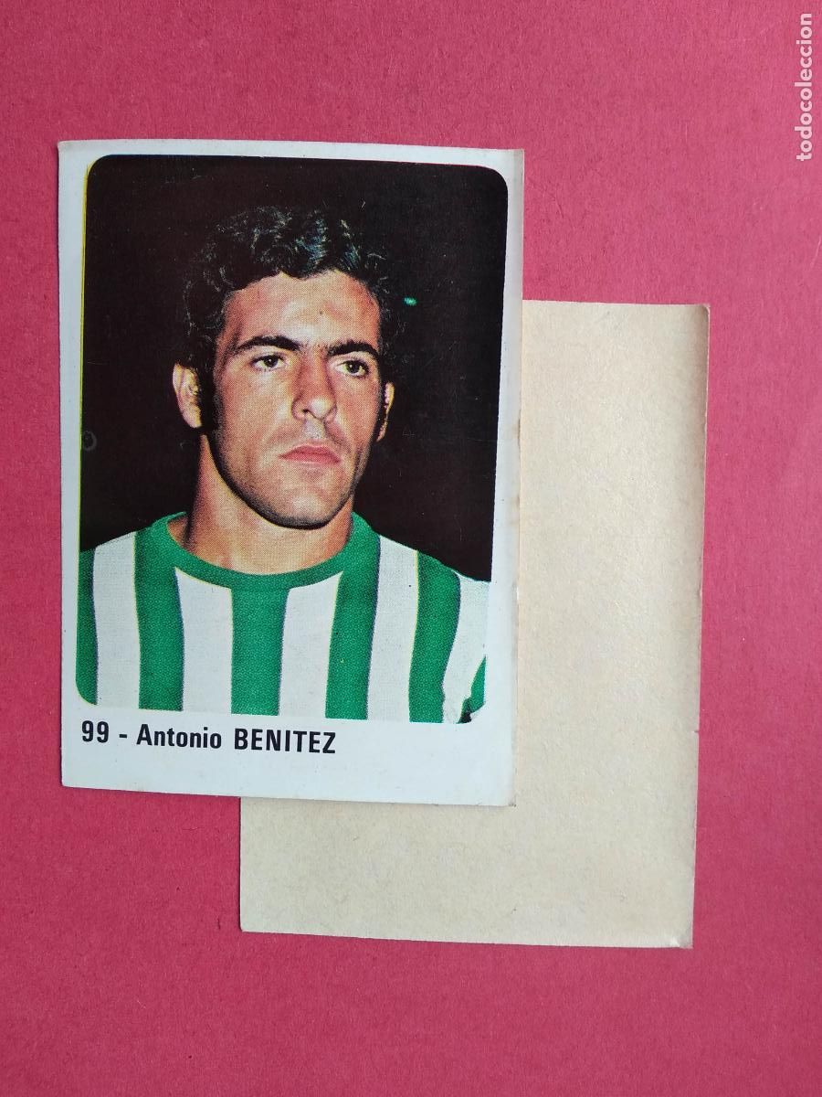 Cromos de f&uacute;tbol: EDITORIAL CROMO CROM PANINI LIGA 80 81 1980 1981 DESPEGADO BETIS N&ordm; 99 ANTONIO BENITEZ