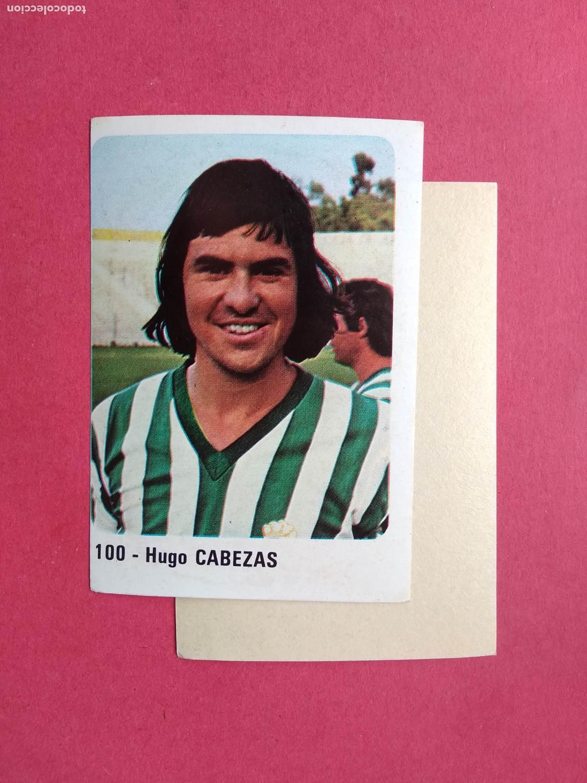 Cartes &agrave; collectionner de Football: EDITORIAL CROMO CROM PANINI LIGA 80 81 1980 1981 DESPEGADO BETIS N&ordm; 100 HUGO CABEZAS
