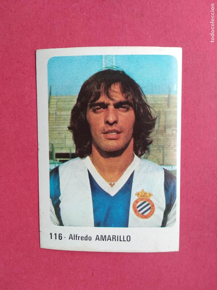Cartes &agrave; collectionner de Football: EDITORIAL CROMO CROM PANINI LIGA 80 81 1980 1981 DESPEGADO ESPA&Ntilde;OL N&ordm; 116 AMARILLO
