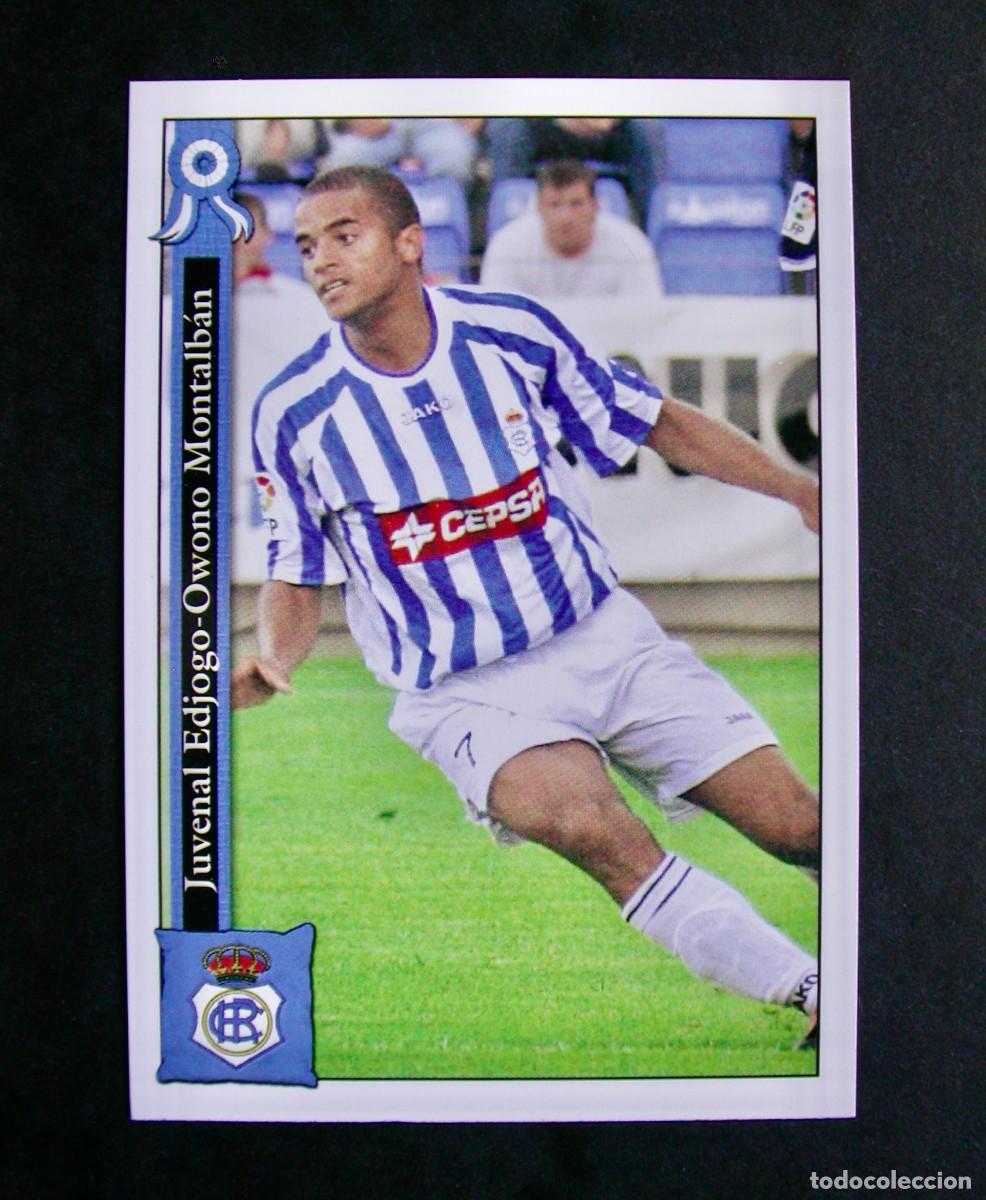 Cartes &agrave; collectionner de Football: 750 JUVENAL RECREATIVO / FICHAS DE LA LIGA 2005 2006 05 06 / MUNDICROMO