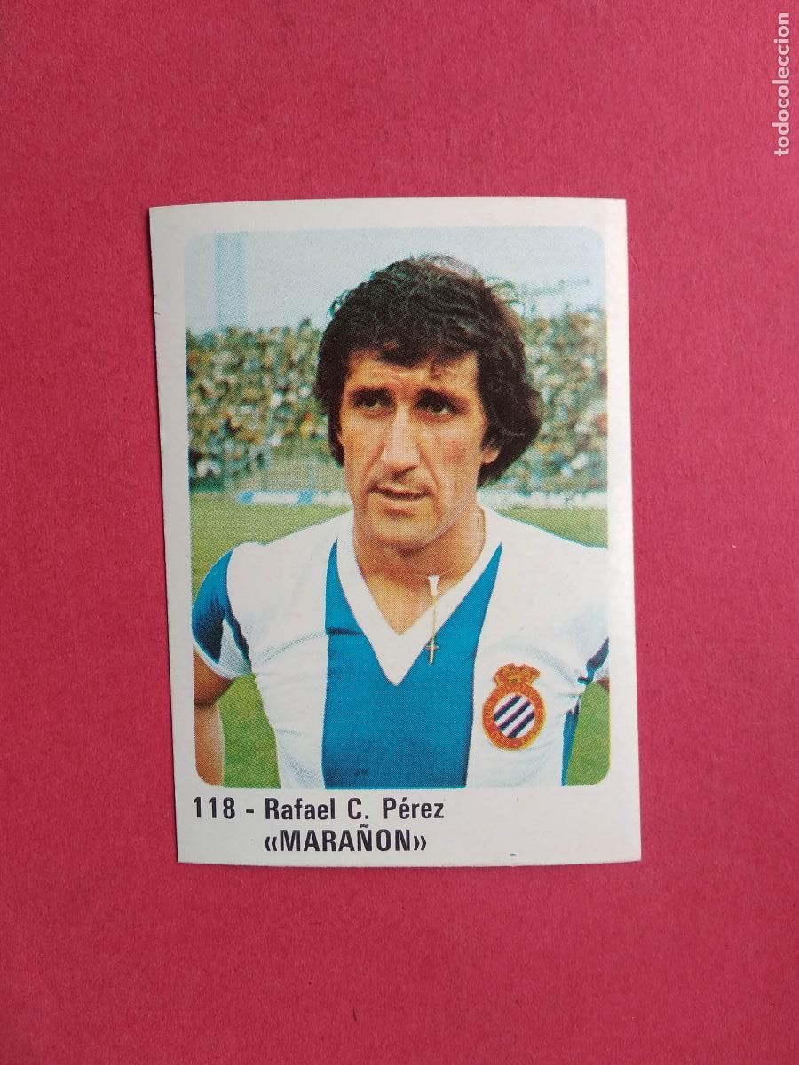 Cartes &agrave; collectionner de Football: EDITORIAL CROMO CROM PANINI LIGA 80 81 1980 1981 DESPEGADO ESPA&Ntilde;OL N&ordm; 118 MARA&Ntilde;ON