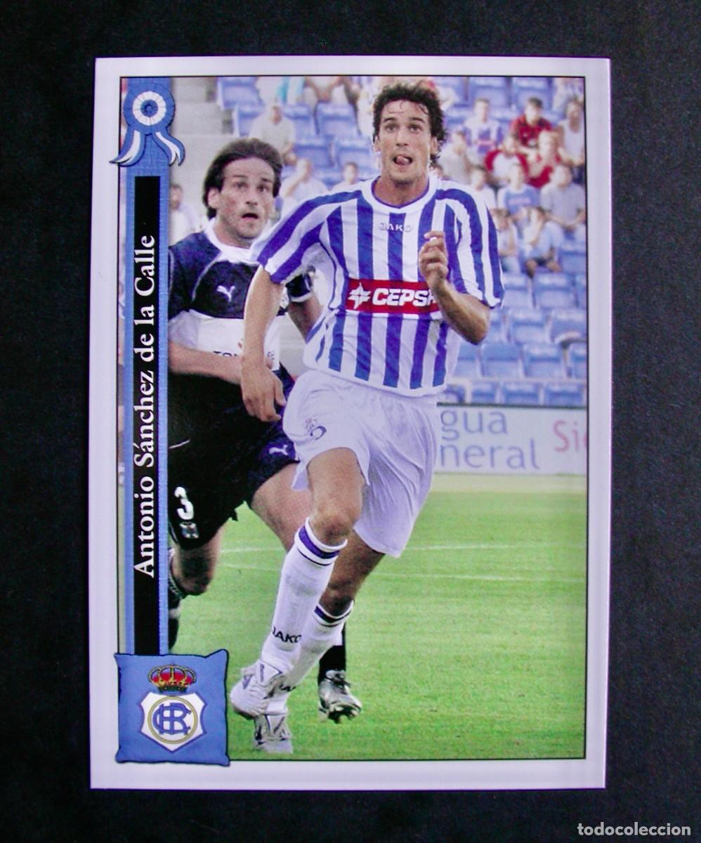 Cartes &agrave; collectionner de Football: 752 CALLE RECREATIVO / FICHAS DE LA LIGA 2005 2006 05 06 / MUNDICROMO