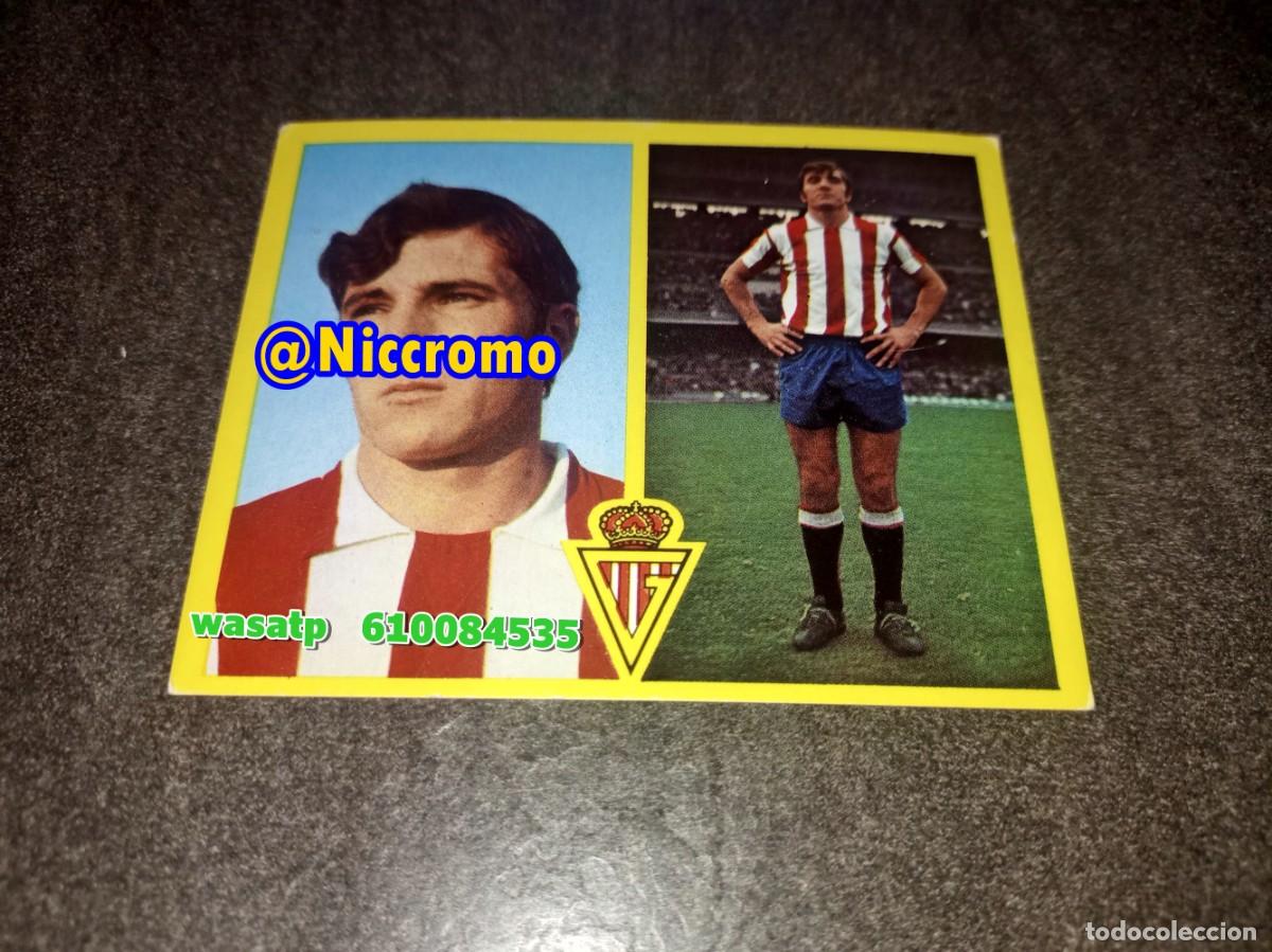 Cartes &agrave; collectionner de Football: churruca sportin gijon liga 1972 1973 nuevo sin pegar ediciones este futbol 72 73 ver fotos niccromo