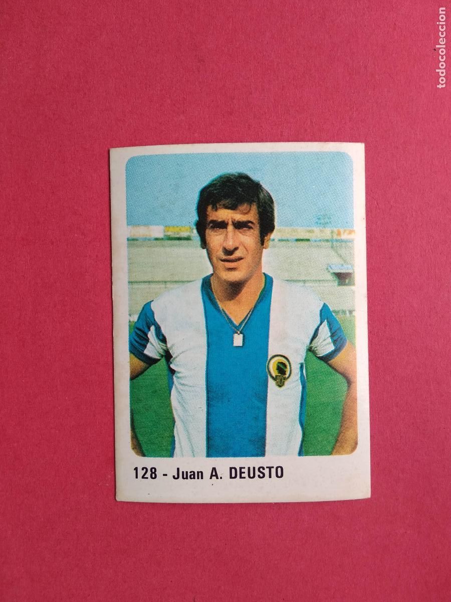 Cromos de f&uacute;tbol: EDITORIAL CROMO CROM PANINI LIGA 80 81 1980 1981 DESPEGADO HERCULES N&ordm; 128 DEUSTO