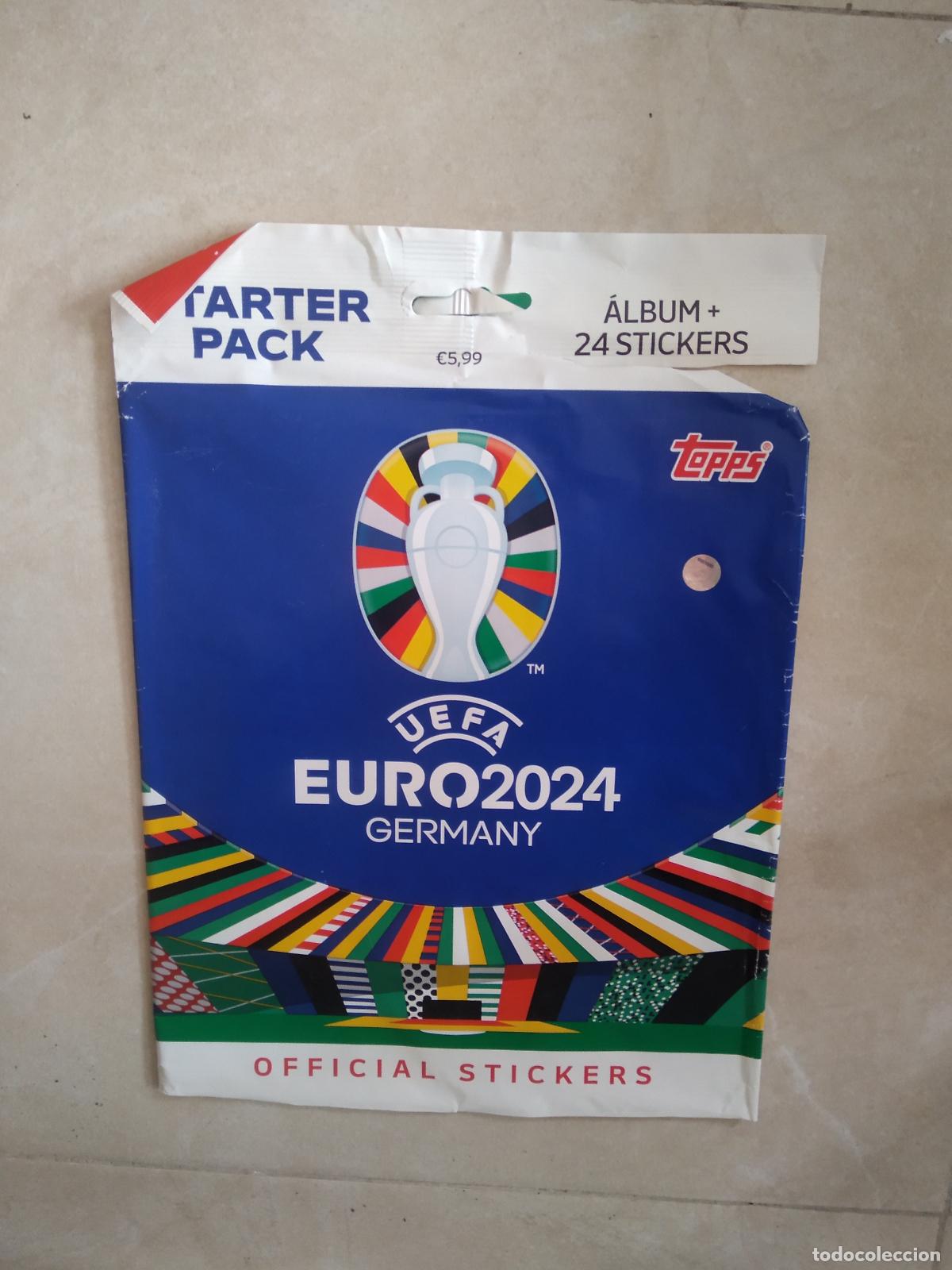 Cromos de f&uacute;tbol: SOBRE GRANDE PARA ALBUM CROMO FUTBOL TOPPS MATCH ATTAX EURO EUROCOPA 2024