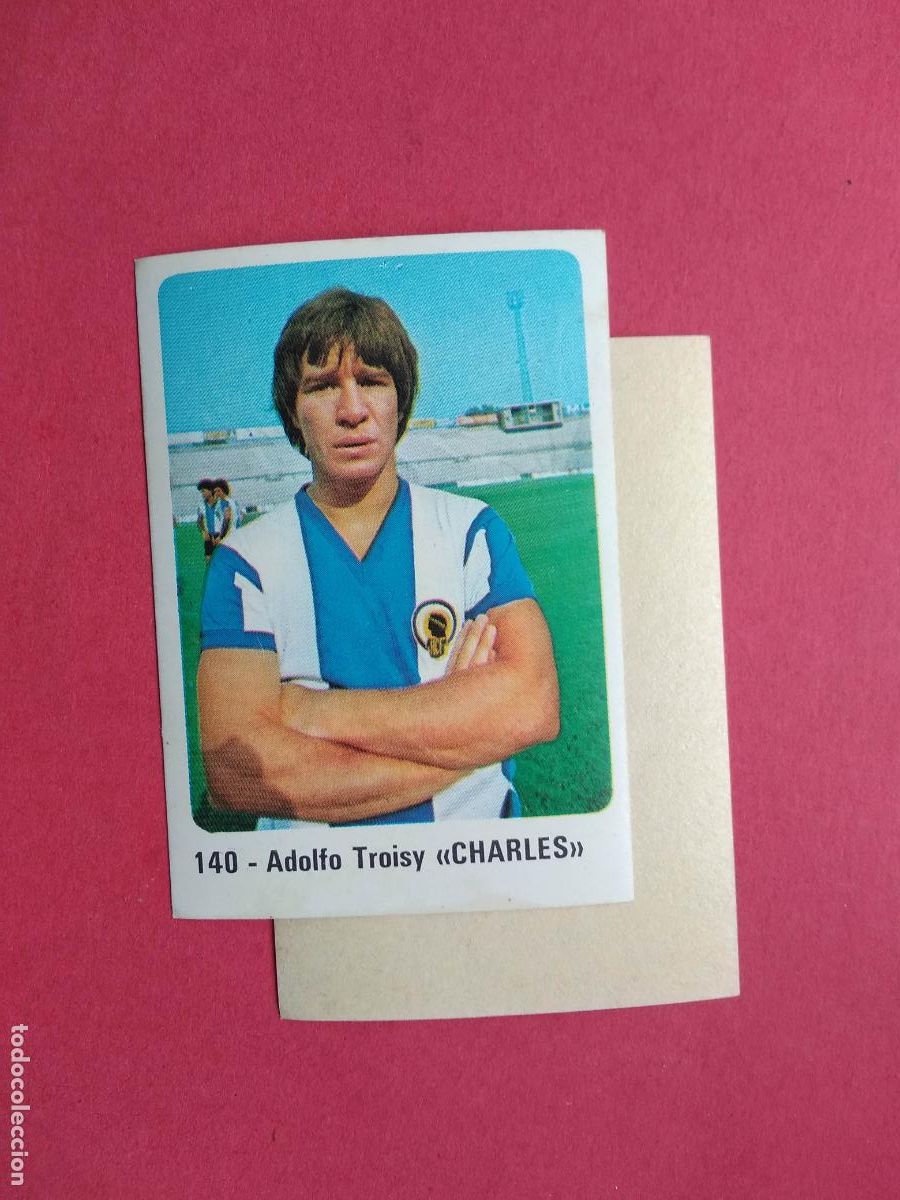 Cromos de f&uacute;tbol: EDITORIAL CROMO CROM PANINI LIGA 80 81 1980 1981 DESPEGADO HERCULES N&ordm; 140 CHARLES