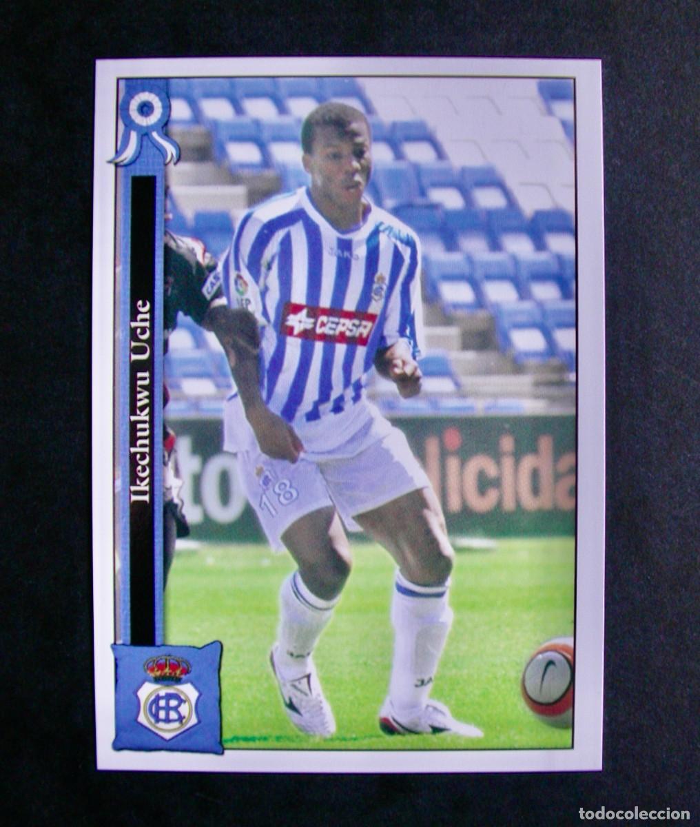 Cromos de f&uacute;tbol: 755 UCHE RECREATIVO / FICHAS DE LA LIGA 2005 2006 05 06 / MUNDICROMO