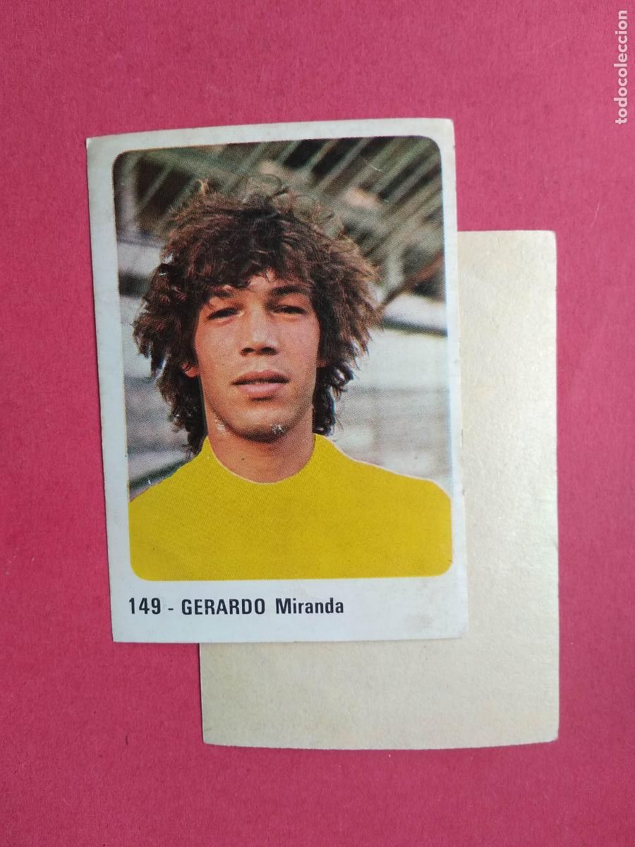 Cromos de f&uacute;tbol: EDITORIAL CROMO CROM PANINI LIGA 80 81 1980 1981 DESPEGADO LAS PALMAS N&ordm; 149 GERARDO MIRANDA