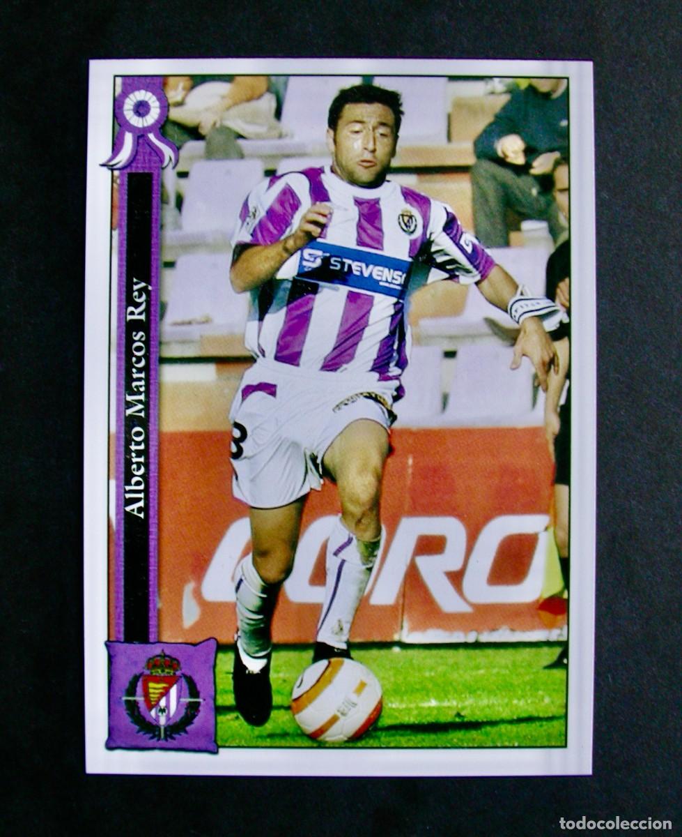 Cromos de f&uacute;tbol: 761 MARCOS VALLADOLID / FICHAS DE LA LIGA 2005 2006 05 06 / MUNDICROMO