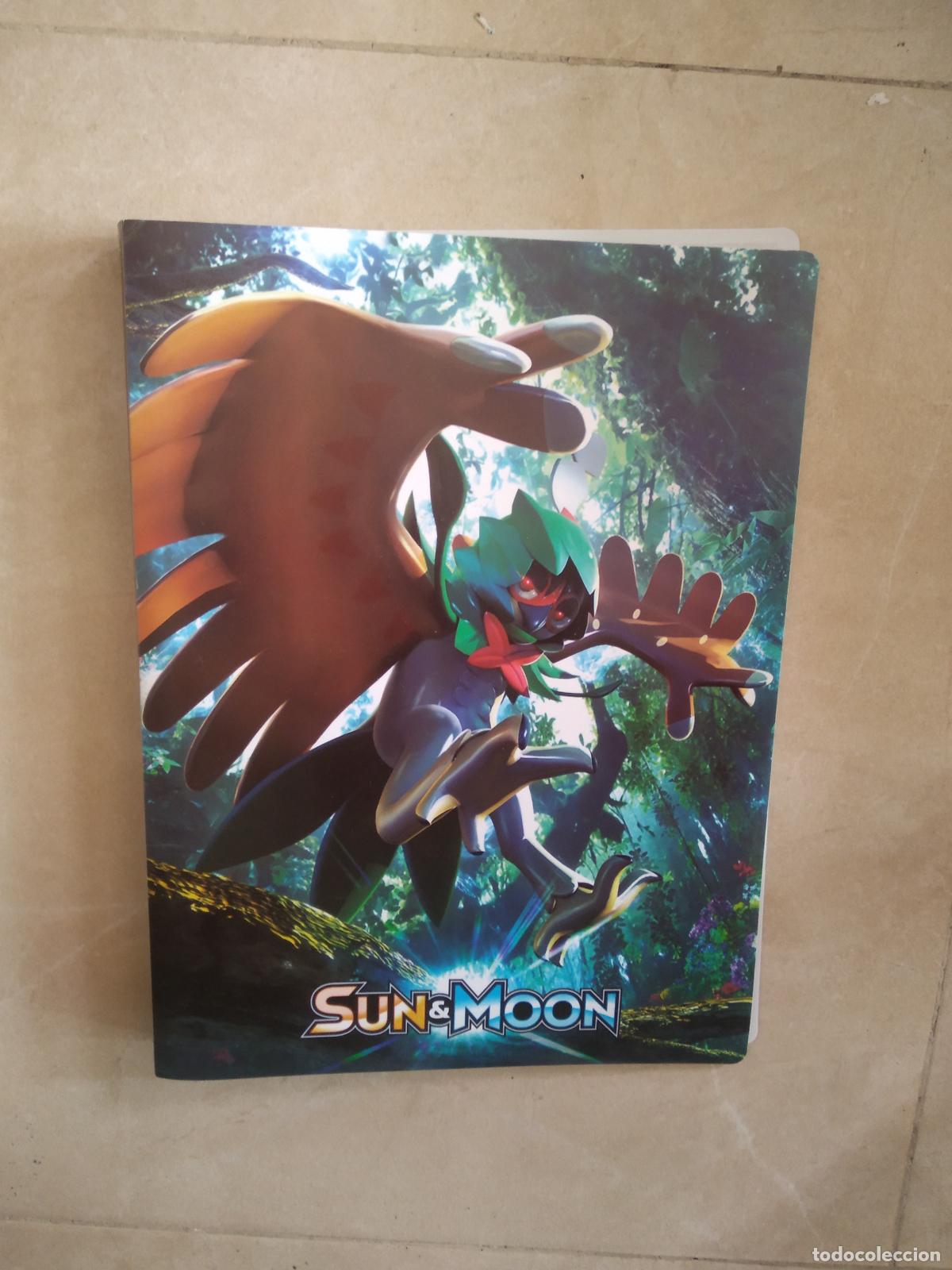 Cromos de f&uacute;tbol: ALBUM VACIO CROMO POKEMON SUN E MOON
