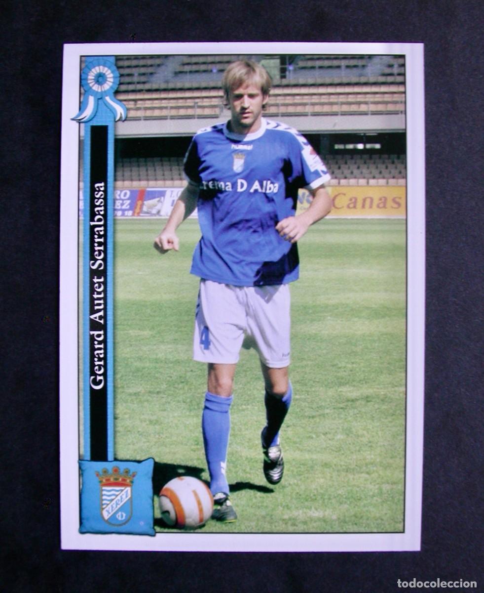 Cromos de f&uacute;tbol: 799 GERARD XEREZ / FICHAS DE LA LIGA 2005 2006 05 06 / MUNDICROMO