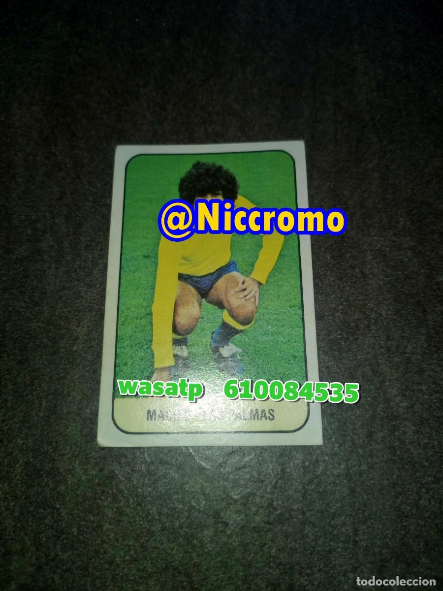 Cromos de f&uacute;tbol: maciel las palmas 1978 1979 nuevo sin pegar liga futbol 97 98 niccromo