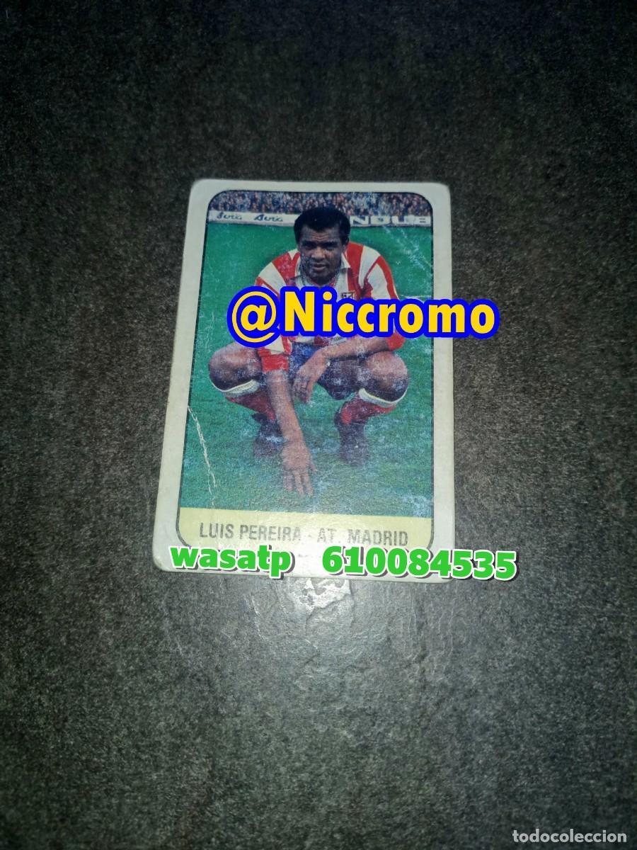Cromos de f&uacute;tbol: luis pereira at madrid 1978 1979 nuevo sin pegar liga futbol 97 98 niccromo