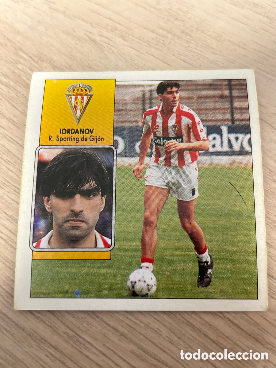 Cromos de f&uacute;tbol: IORDANOV SPORTING DE GIJON LIGA ESTE 1992 1993 92 93 NUNCA PEGADO SIN PEGAR