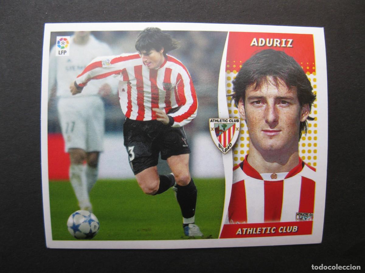Cromos de f&uacute;tbol: ADURIZ (ATHLETIC CLUB) - CAMPEONATO DE LIGA 06/07 - EDICIONES ESTE - NUNCA PEGADO - 2006-07