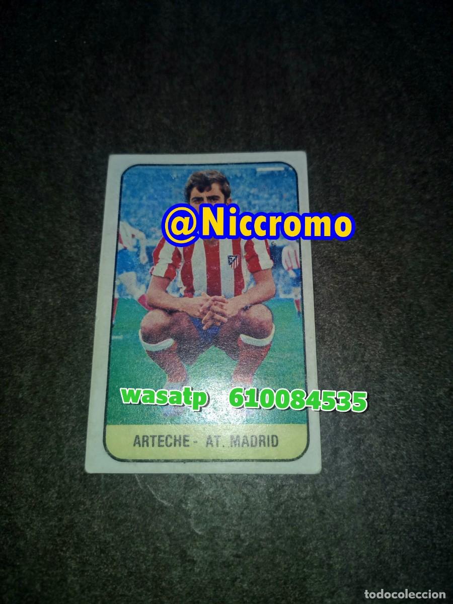 Cromos de f&uacute;tbol: arteche at madrid 1978 1979 fichaje n&ordm; 6 sin pegar liga futbol 78 79 niccromo