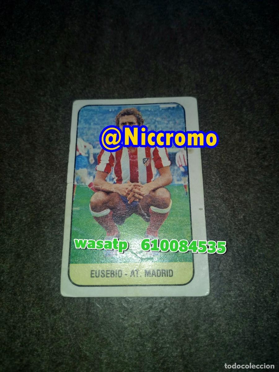 Cromos de f&uacute;tbol: eusebio at madrid 1978 1979 sin pegar liga futbol 78 79 niccromo