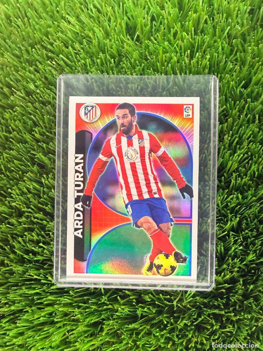Cromos de f&uacute;tbol: N&ordm; 25 Atenci&oacute;n a Arda Turan Atl&eacute;tico de Madrid Liga Este 14 15