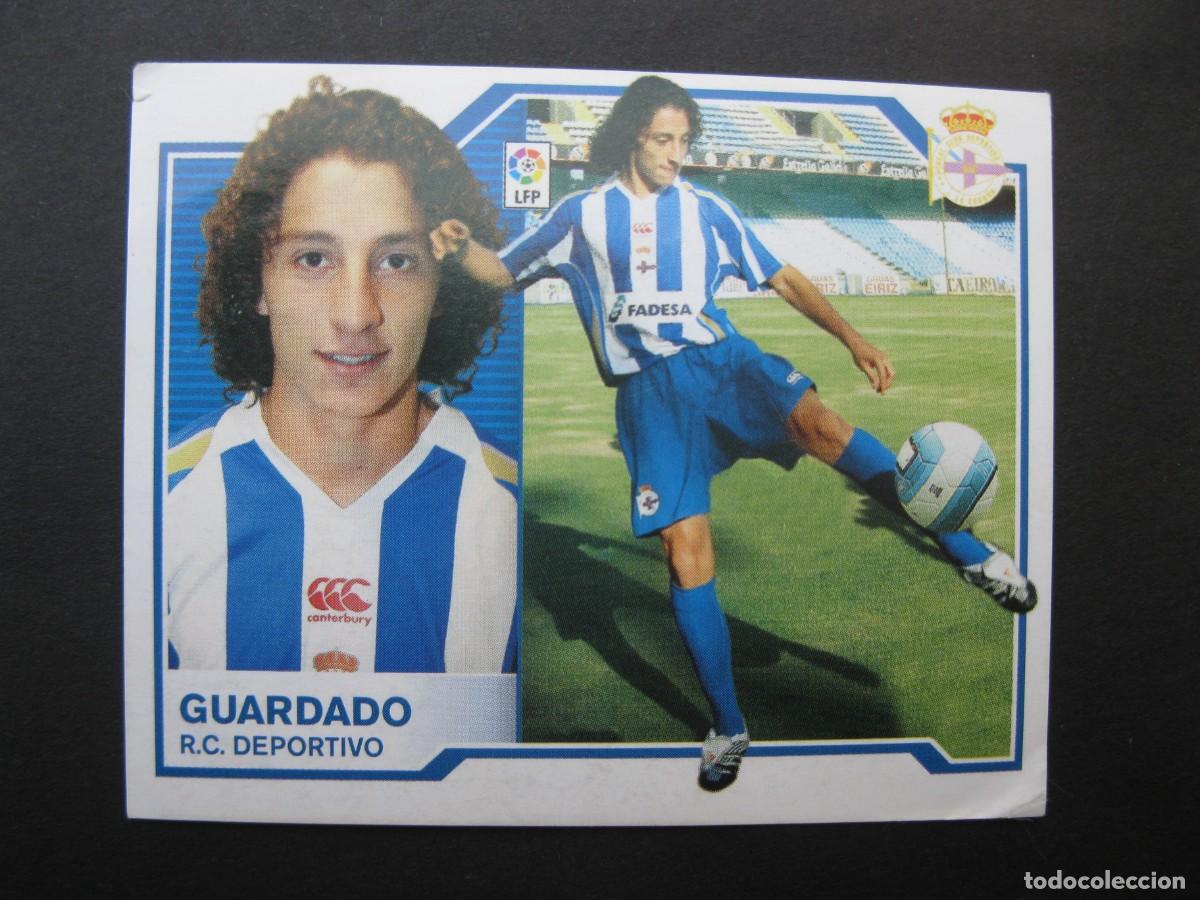 Cromos de f&uacute;tbol: GUARDADO (R.C. DEPORTIVO) - &Uacute;LTIMOS FICHAJES N&ordm; 13 - LIGA 07/08 - ESTE - NUNCA PEGADO - 2007-08