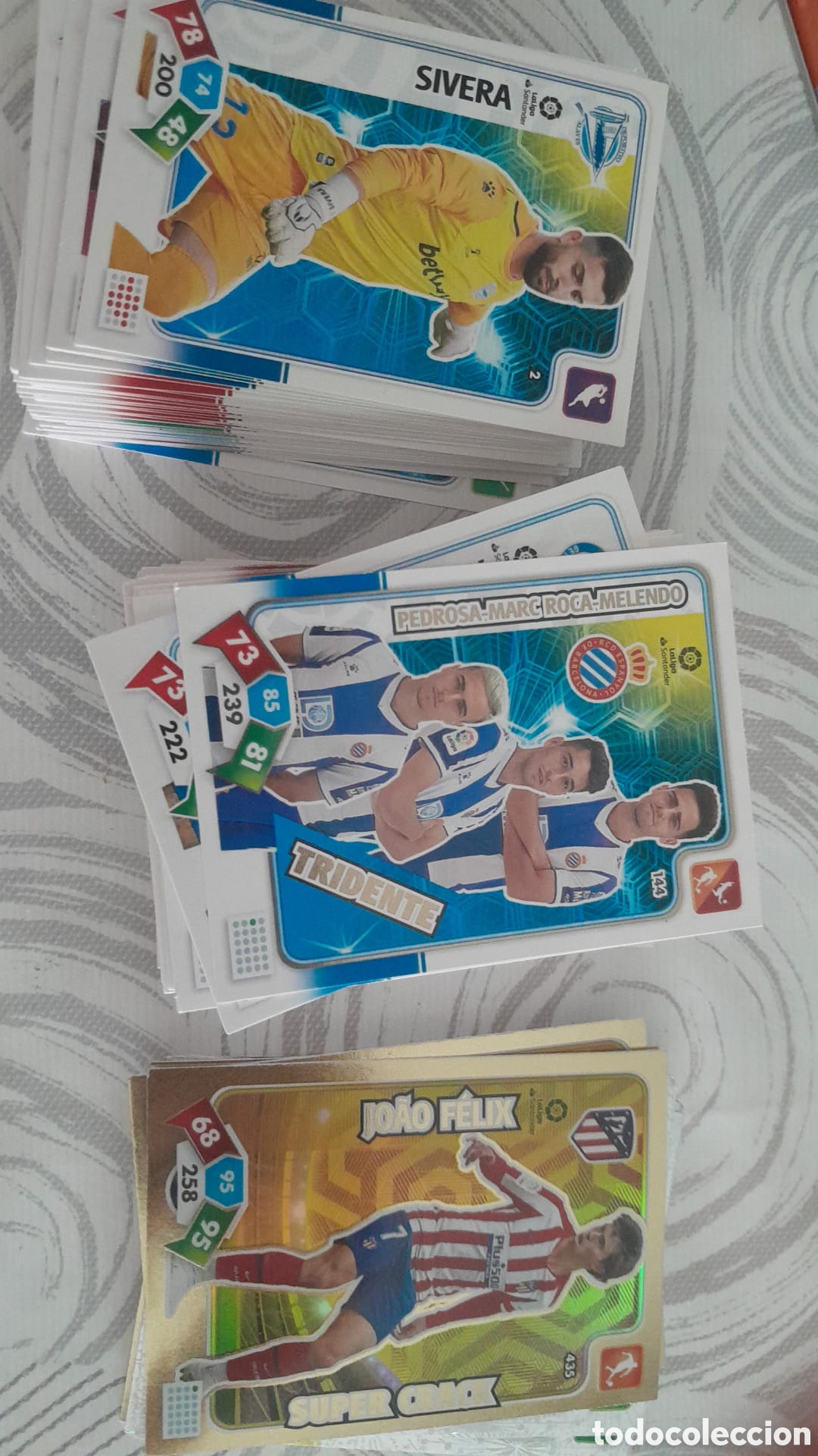 Cartes &agrave; collectionner de Football: Lote adrenalyn 19-20