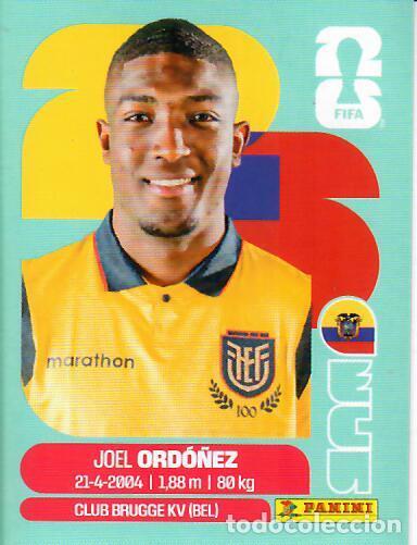 Cromos de f&uacute;tbol: CROMO PANINI MUNDIAL WORLD CUP 2026 - ECU8 ECU 8 - ORD&Oacute;&Ntilde;EZ - ECUADOR