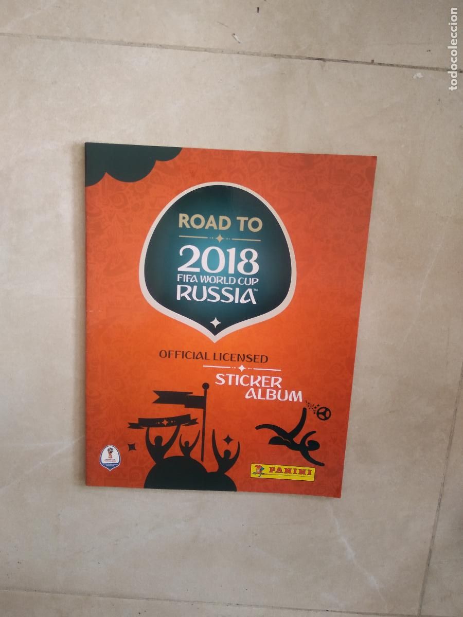 Cromos de f&uacute;tbol: ALBUM VACIO VERSION FRANCIA CROMO FUTBOL PANINI ROAD TO 2018 FIFA WORLD CUP RUSSIA CAMINO AL MUNDIAL