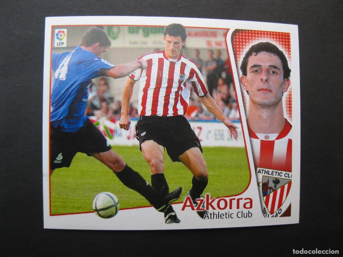 Cromos de f&uacute;tbol: AZKORRA (ATHLETIC CLUB) - &Uacute;LTIMOS FICHAJES N&ordm; 30 - LIGA 04/05 - EDICIONES ESTE - NUNCA PEGADO.