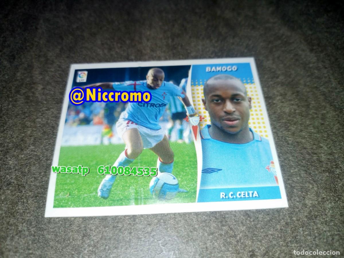 Cromos de f&uacute;tbol: bamogo real celta 2006 2007 nuevosin pegar fichaje invierno ampliacion liga futbol 06 07 niccromo