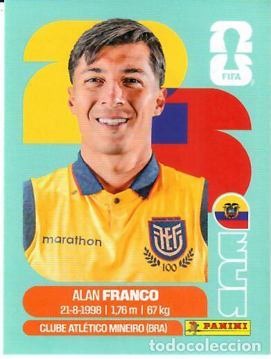 Cromos de f&uacute;tbol: CROMO PANINI MUNDIAL WORLD CUP 2026 - ECU10 ECU 10 - FRANCO - ECUADOR