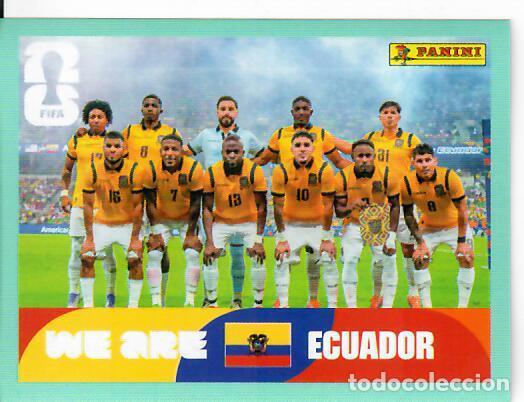 Cromos de f&uacute;tbol: CROMO PANINI MUNDIAL WORLD CUP 2026 - ECU13 ECU 13 - ECUADOR