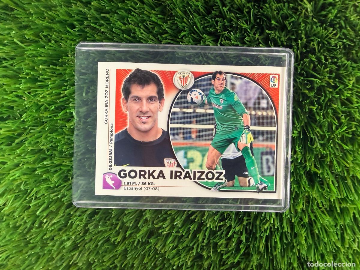 Cromos de f&uacute;tbol: N&ordm; 1 Gorka Iraizoz Athletic Club Liga Este 14 15
