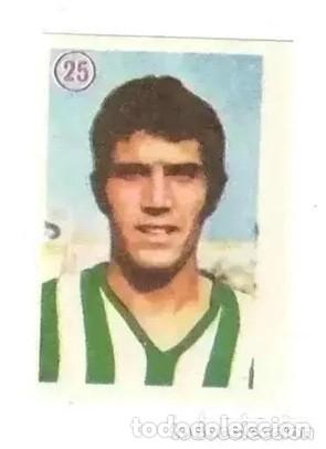 Cromos de f&uacute;tbol: Rogelio (Betis): Cromo n&ordm; 25 del album de futbol temporada 1976-77, Mateo Mirete - Nuevo