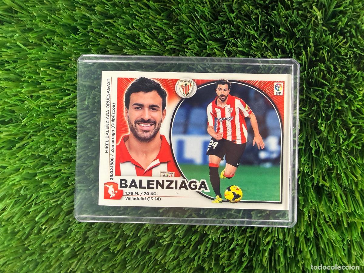 Cromos de f&uacute;tbol: N&ordm; 7 Balenziaga Athletic Club Liga Este 14 15