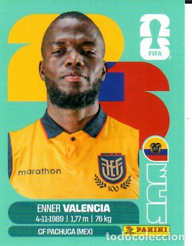 Cromos de f&uacute;tbol: CROMO PANINI MUNDIAL WORLD CUP 2026 - ECU20 ECU 20 - VALENCIA - ECUADOR