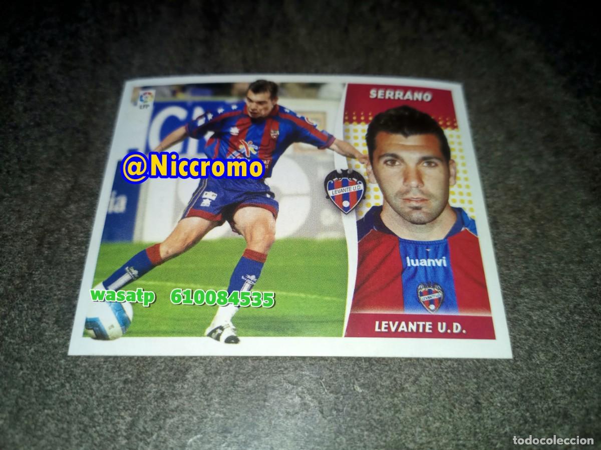 Cromos de f&uacute;tbol: serrano levante 2006 2007 nuevo sin pegar fichaje invierno ampliacion liga futbol 06 07 niccromo